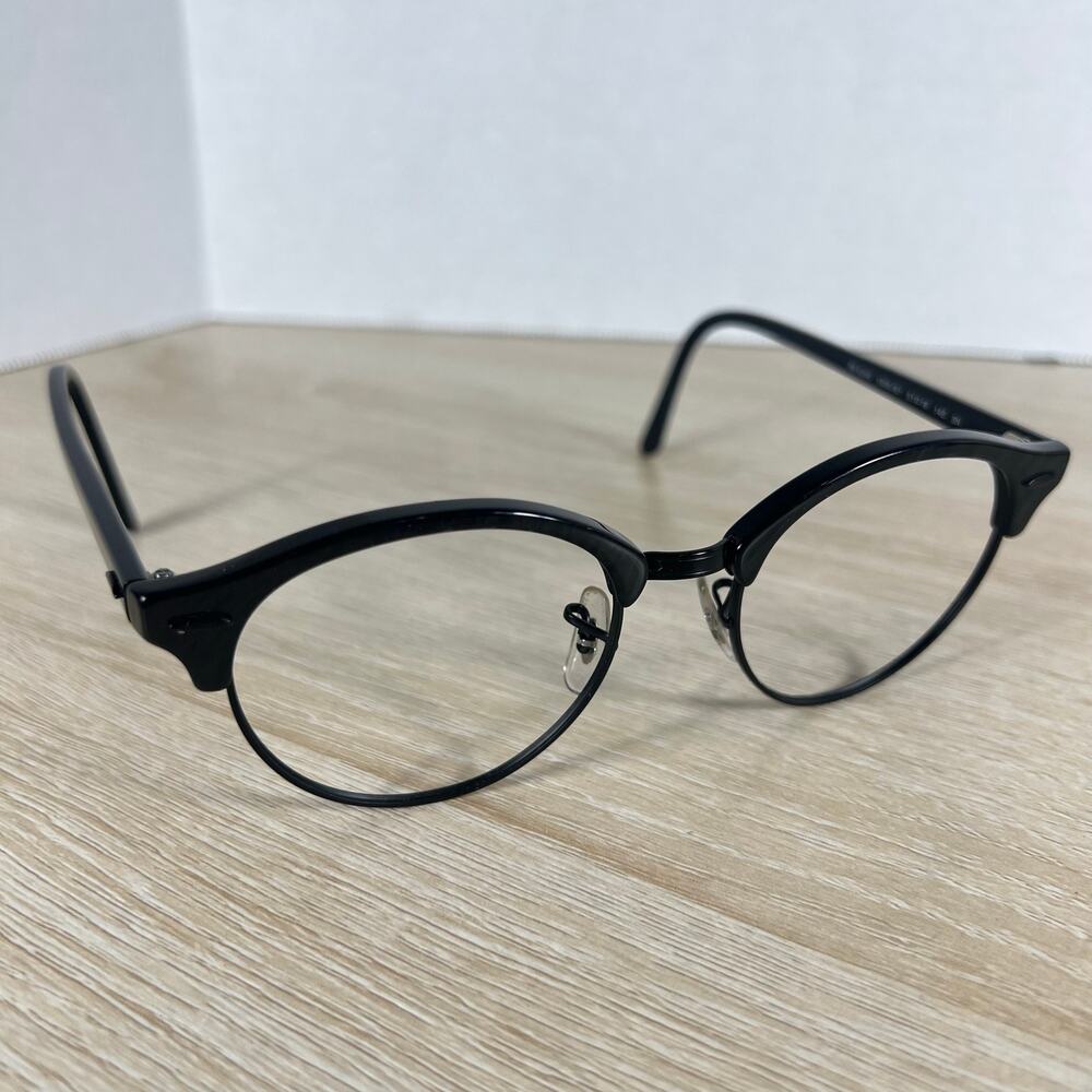 Ray-Ban RB4246 1305/B1 Clubmaster Sunglasses FRAMES ONLY Black 51-19-145 Italy